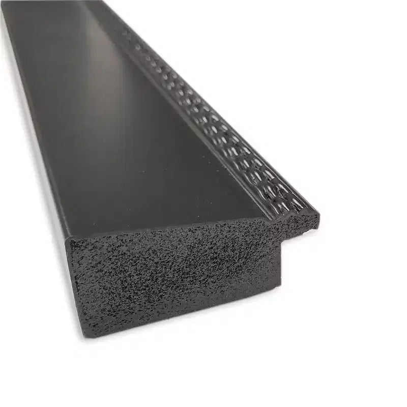 Amanti Art 17" x 51" Avon Framed Full Length On the Door Mirror Black: Modern Rectangle Bedroom & Wall Mounted