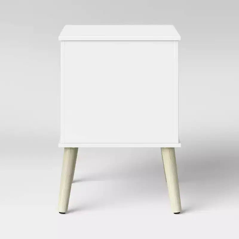 Assembly Required Modern Kids' Nightstand White - Pillowfort™