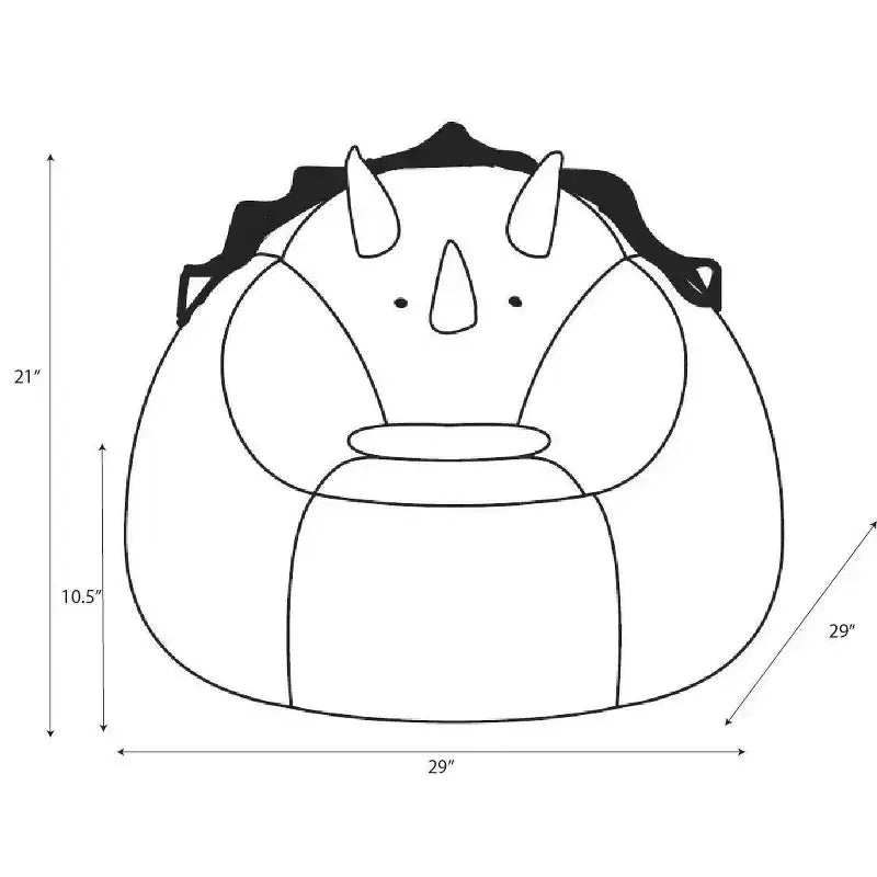 Dinosaur Kids' Bean Bag Chair - Pillowfort™