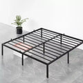 Metal Bed Frame,Heavy Duty Platform Bed w/Storage Space,Easy Assembly, No Box Spring Needed,Idea for Small Space