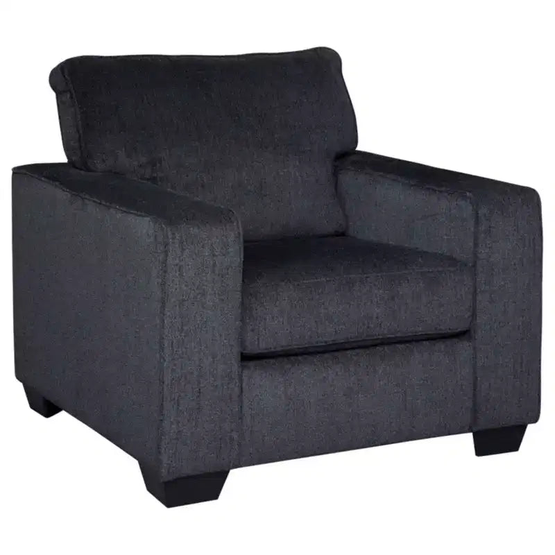 Altari Accent Chair Slate: Contemporary Plush Upholstery, No Assembly - Signature Design by Ashley