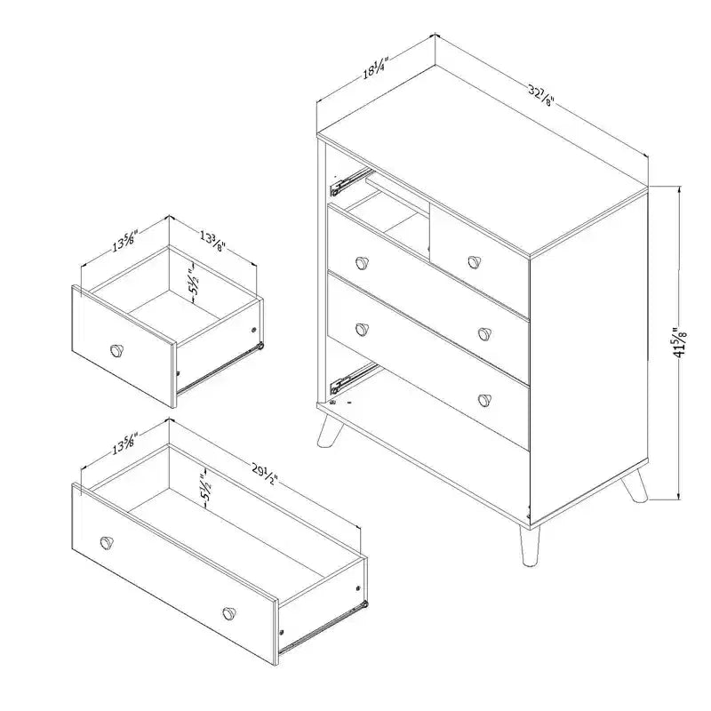 Yodi 5-Drawer Chest - South Shore