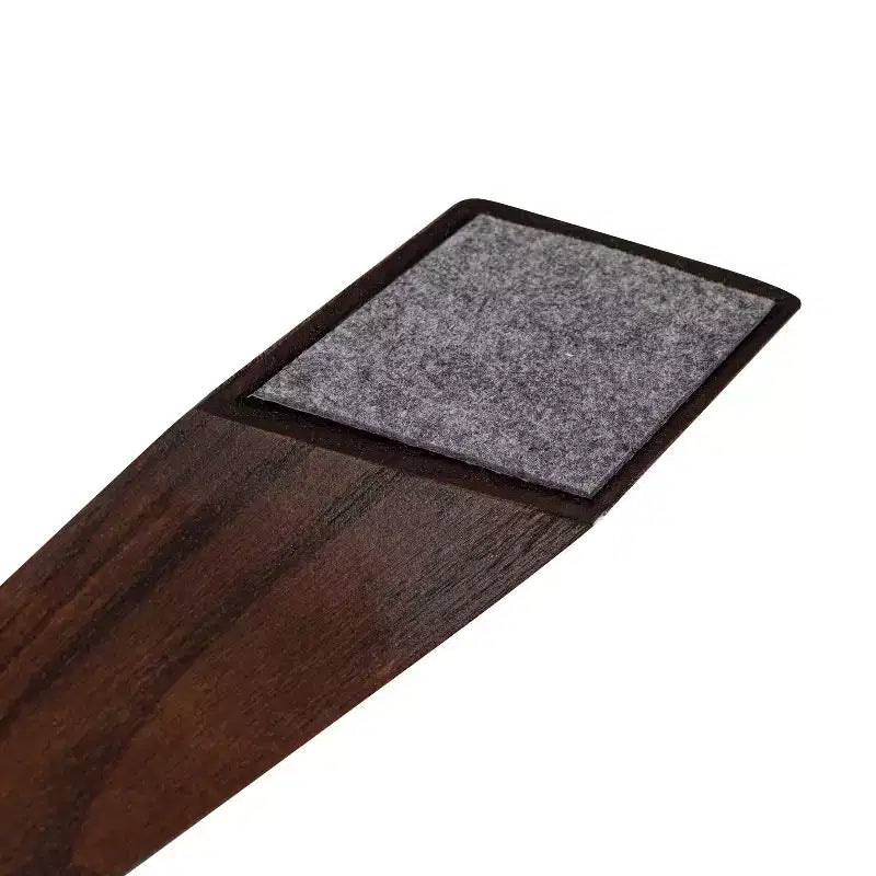 Poly & Bark 37.4 Kennedy Glass Top Round Wood Dining Table
