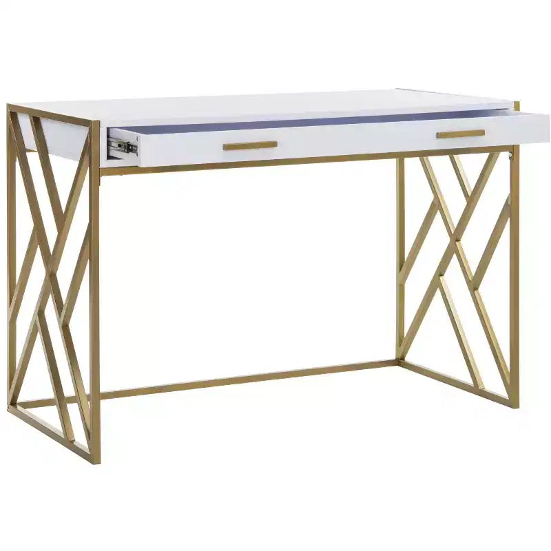 Elaine 1 Drawer Desk - DSK2201 - Safavieh