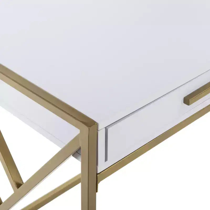 Elaine 1 Drawer Desk - DSK2201 - Safavieh