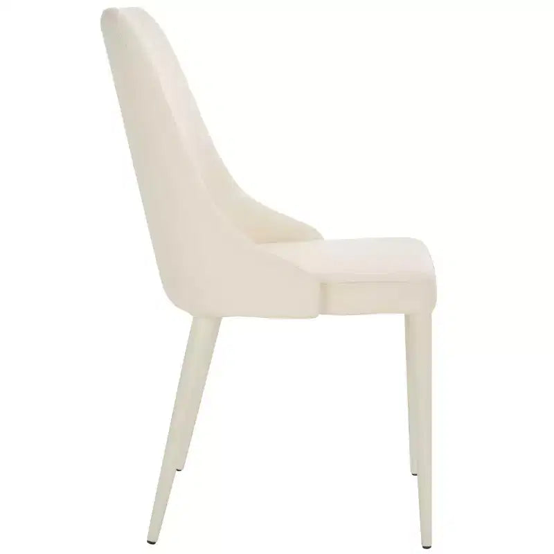 Summerset 19 H Leather Side Chair (Set of 2) - FOX2014 - Safavieh Couture