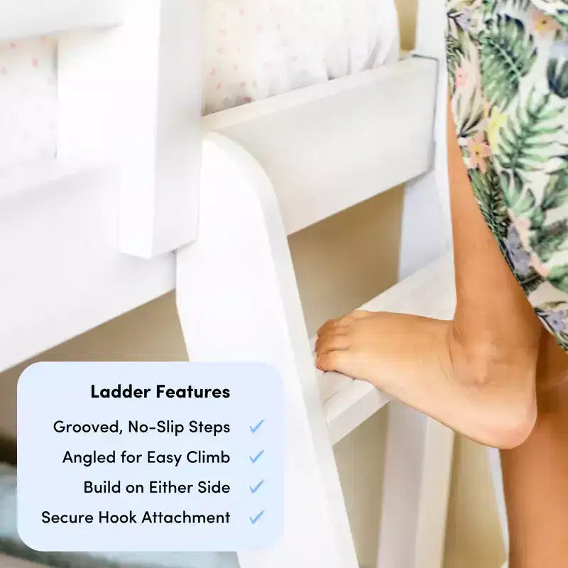 Max & Lily Full over Full Bunk Bed with Trundle Bed