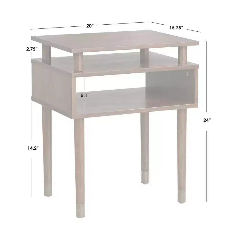 Buylateral Margo Mid Century Modern End Table