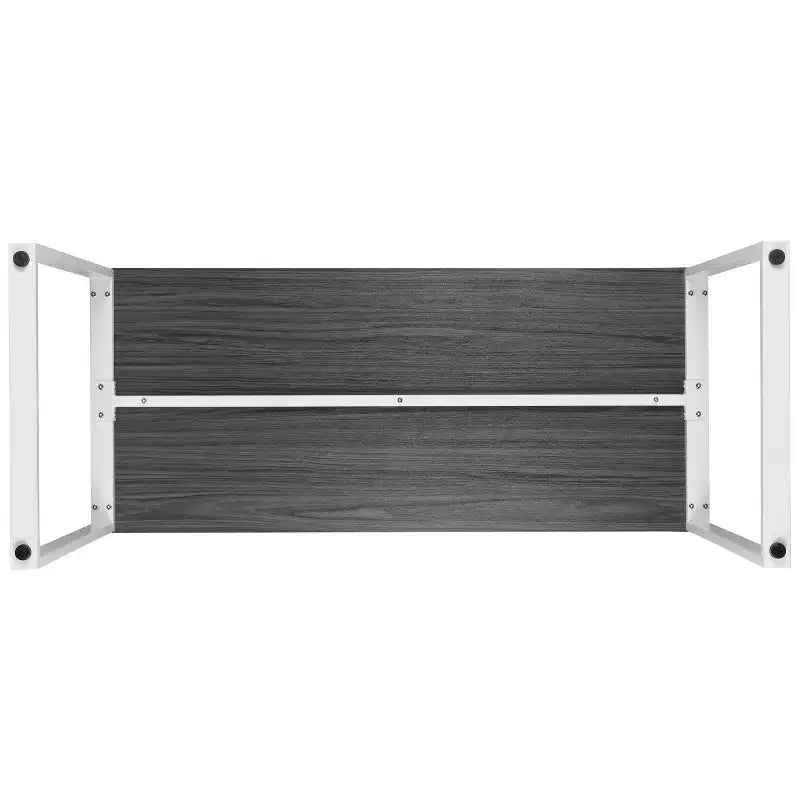 Flash Furniture Modern Commercial Grade Desk Industrial Style Computer Desk Sturdy Home Office Desk - 55 Length