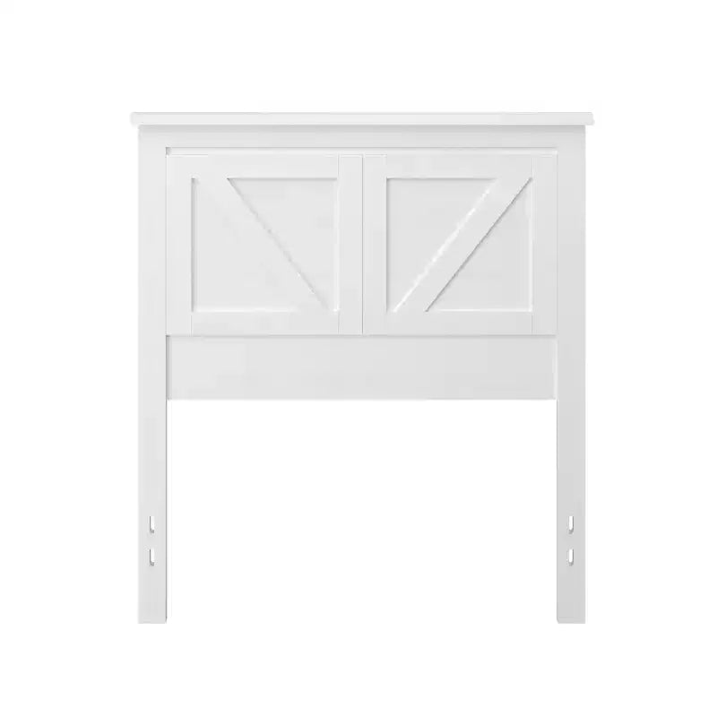 Glenwillow Home Farmhouse Style Wood Panel Headboard