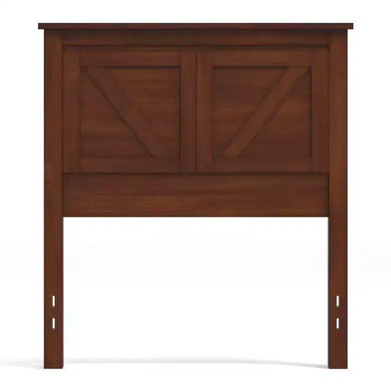 Glenwillow Home Farmhouse Style Wood Panel Headboard
