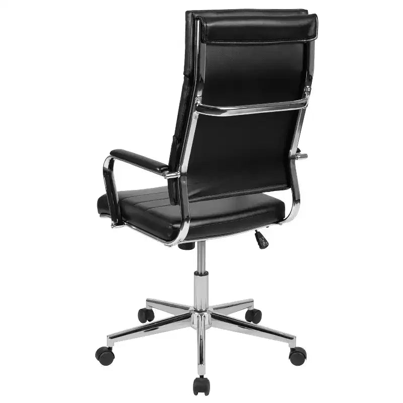 Flash Furniture High Back LeatherSoft Contemporary Panel Executive Swivel Office Chair