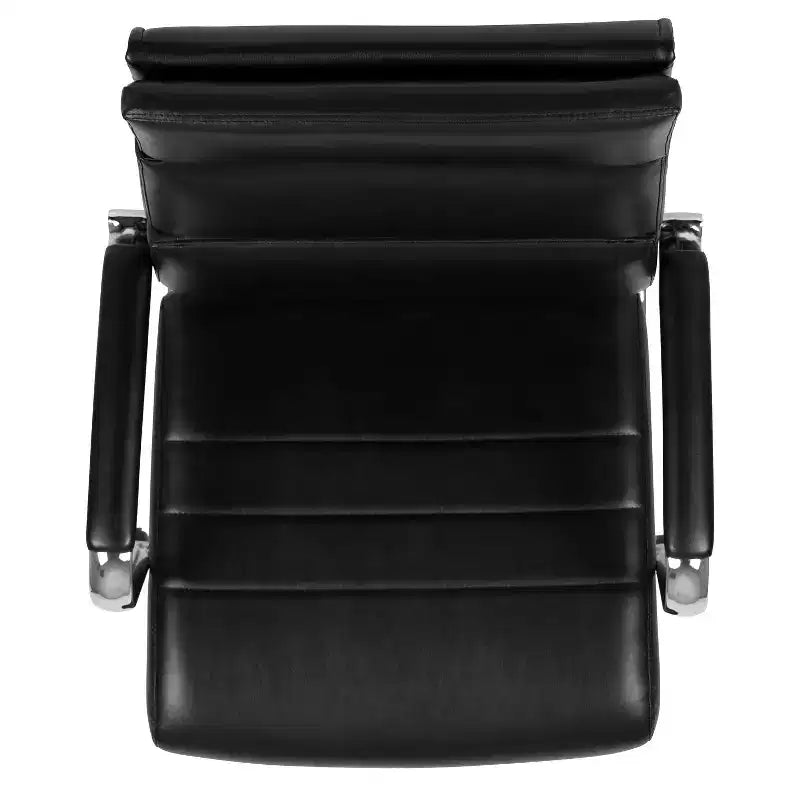 Flash Furniture High Back LeatherSoft Contemporary Panel Executive Swivel Office Chair
