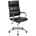 Flash Furniture High Back LeatherSoft Contemporary Panel Executive Swivel Office Chair