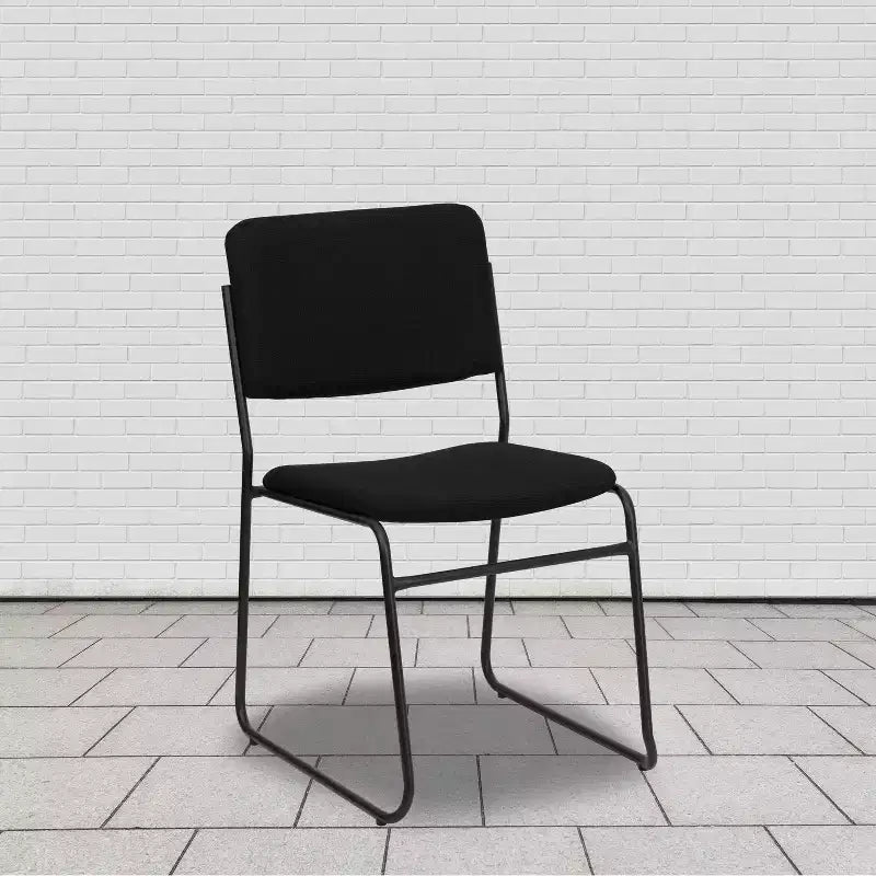 Flash Furniture HERCULES Series 500 lb. Capacity High Density Stacking Chair with Sled Base