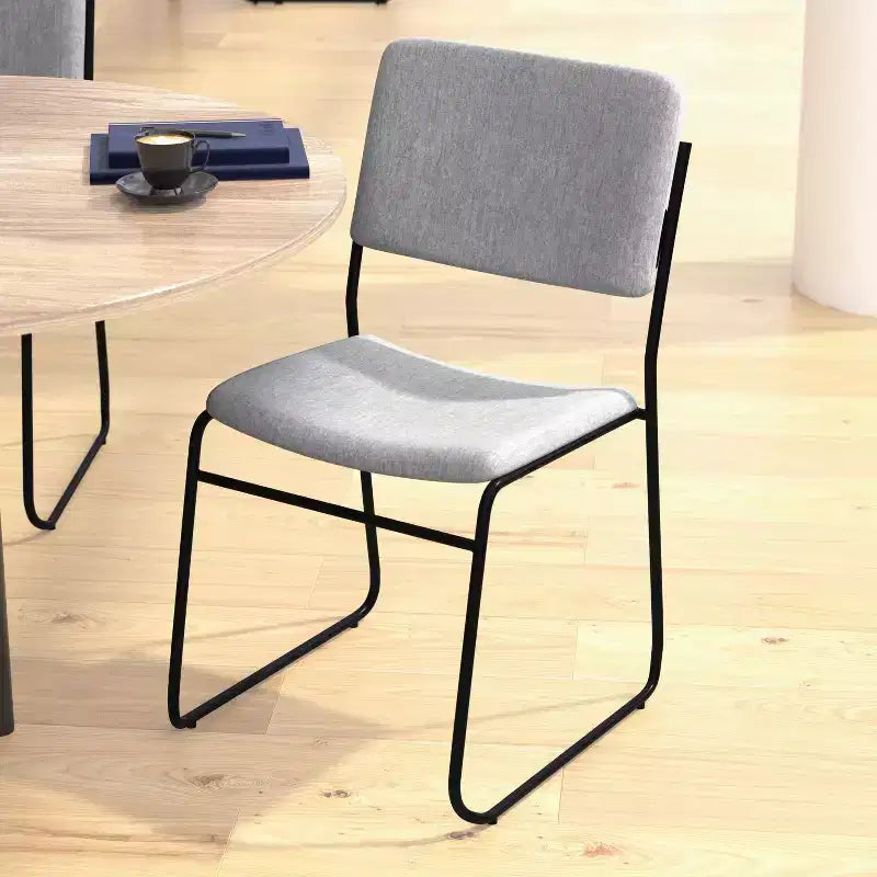 Flash Furniture HERCULES Series 500 lb. Capacity High Density Stacking Chair with Sled Base