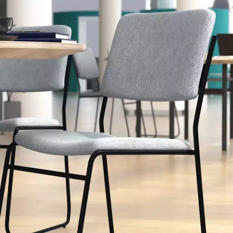 Flash Furniture HERCULES Series 500 lb. Capacity High Density Stacking Chair with Sled Base