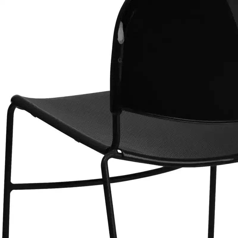 Flash Furniture HERCULES Series 880 lb. Capacity Ultra-Compact Stack Chair with Metal Frame