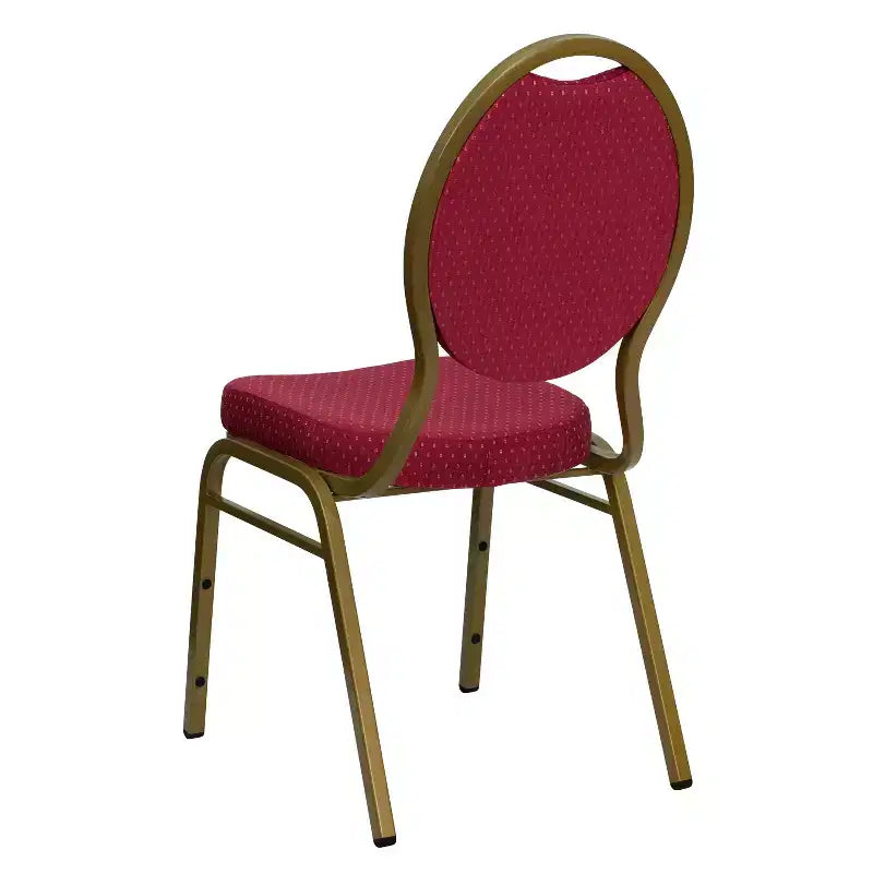 Flash Furniture HERCULES Series Teardrop Back Stacking Banquet Chair