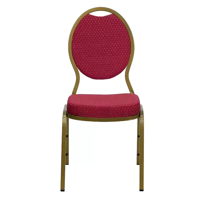 Flash Furniture HERCULES Series Teardrop Back Stacking Banquet Chair