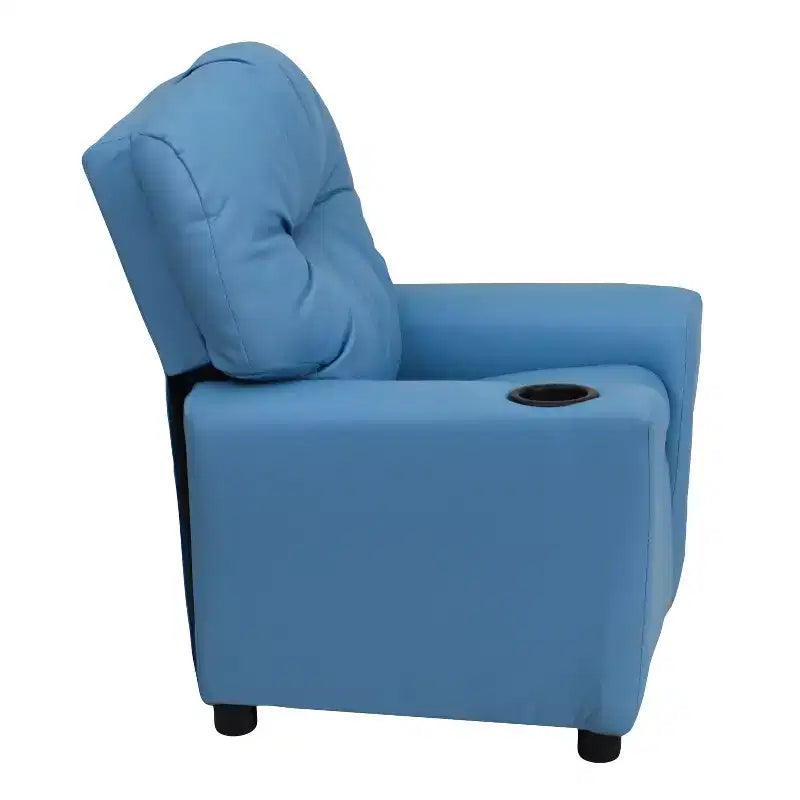 Flash Furniture Contemporary Kids Recliner with Cup Holder