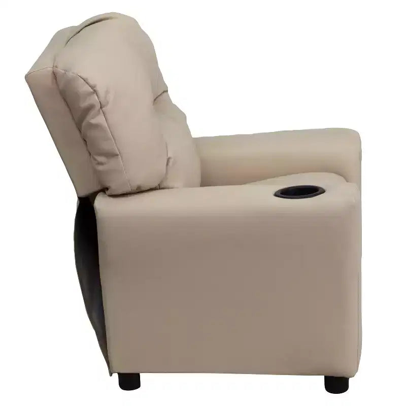 Flash Furniture Contemporary Kids Recliner with Cup Holder