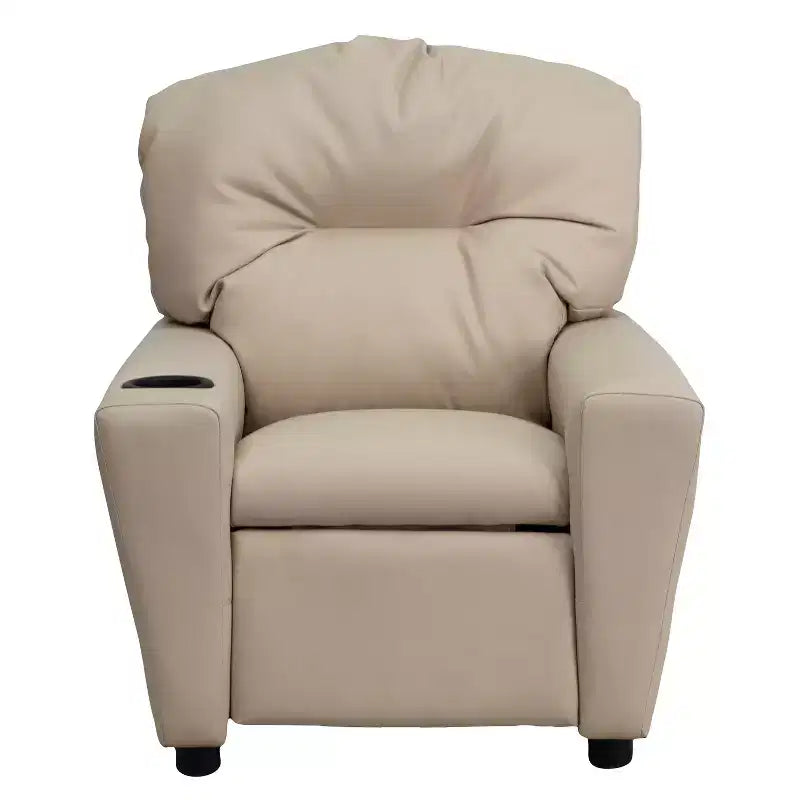 Flash Furniture Contemporary Kids Recliner with Cup Holder