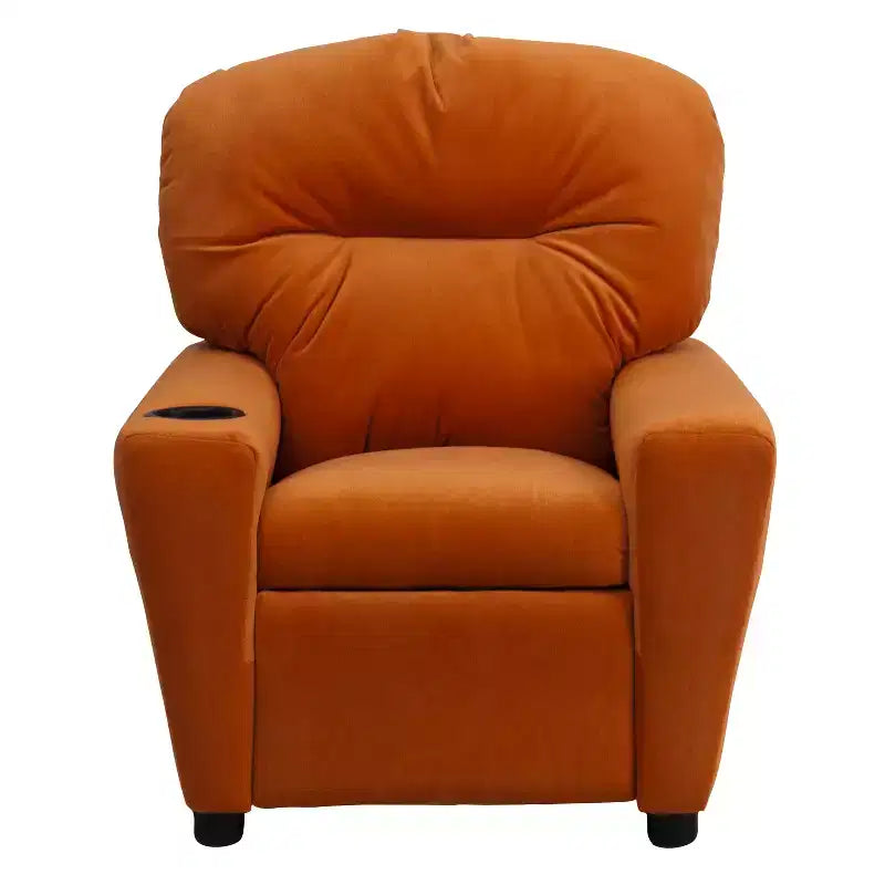 Flash Furniture Contemporary Kids Recliner with Cup Holder