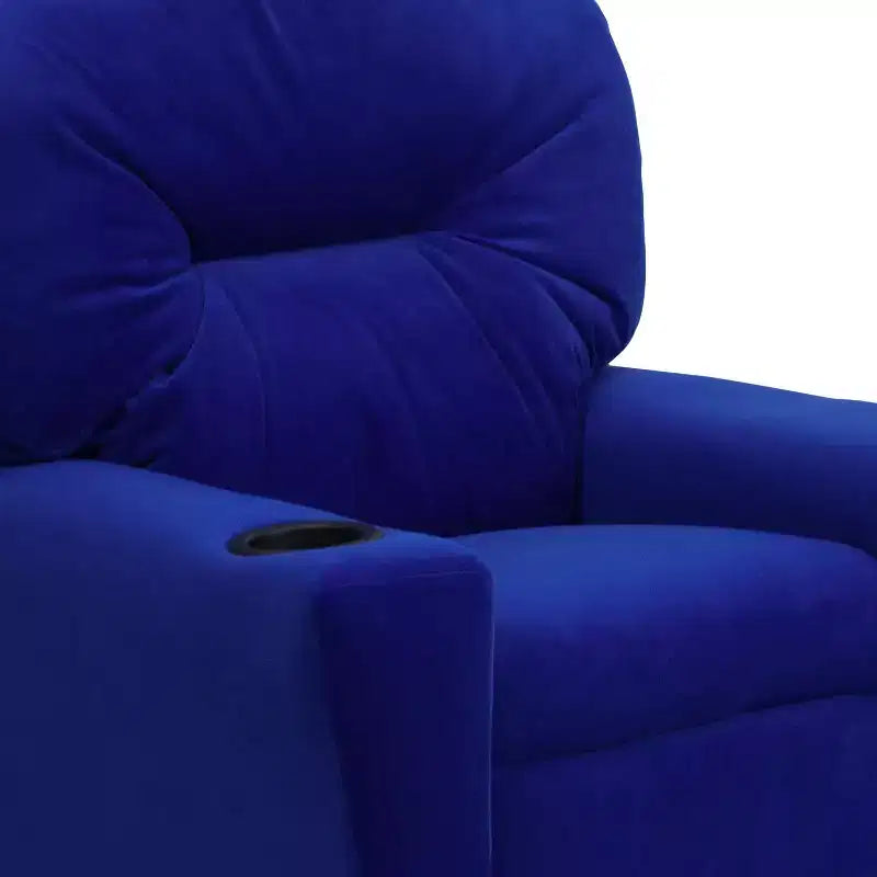 Flash Furniture Contemporary Kids Recliner with Cup Holder