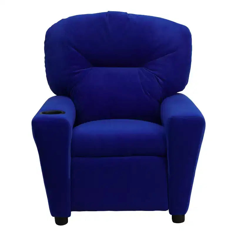 Flash Furniture Contemporary Kids Recliner with Cup Holder