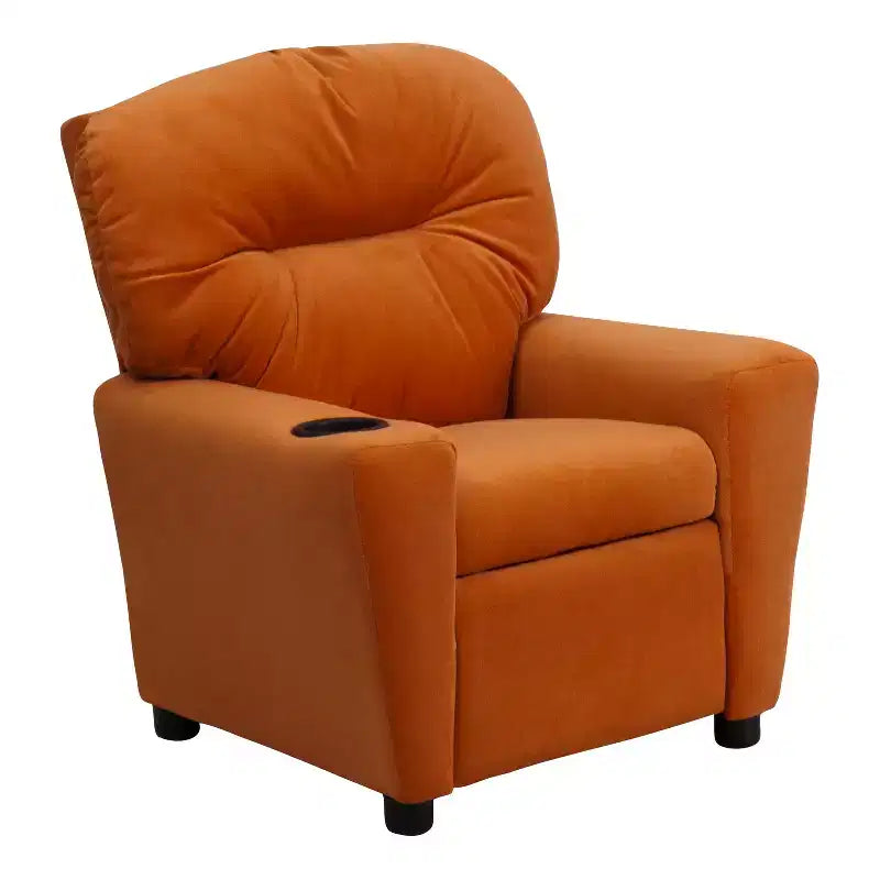 Flash Furniture Contemporary Kids Recliner with Cup Holder