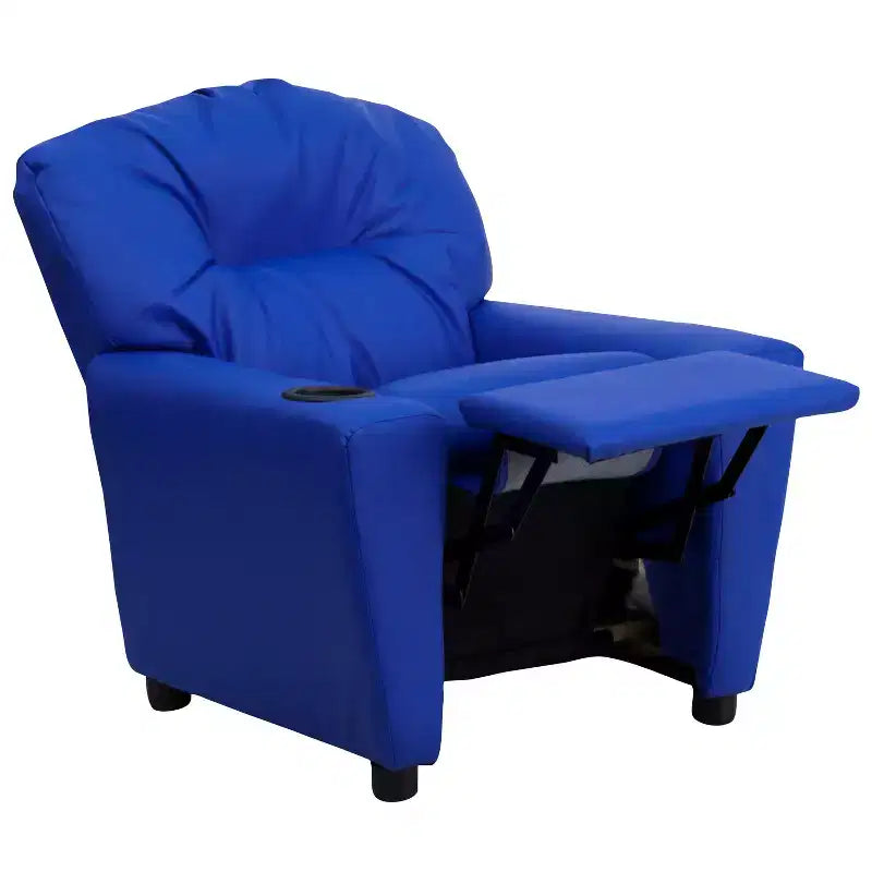 Flash Furniture Contemporary Kids Recliner with Cup Holder
