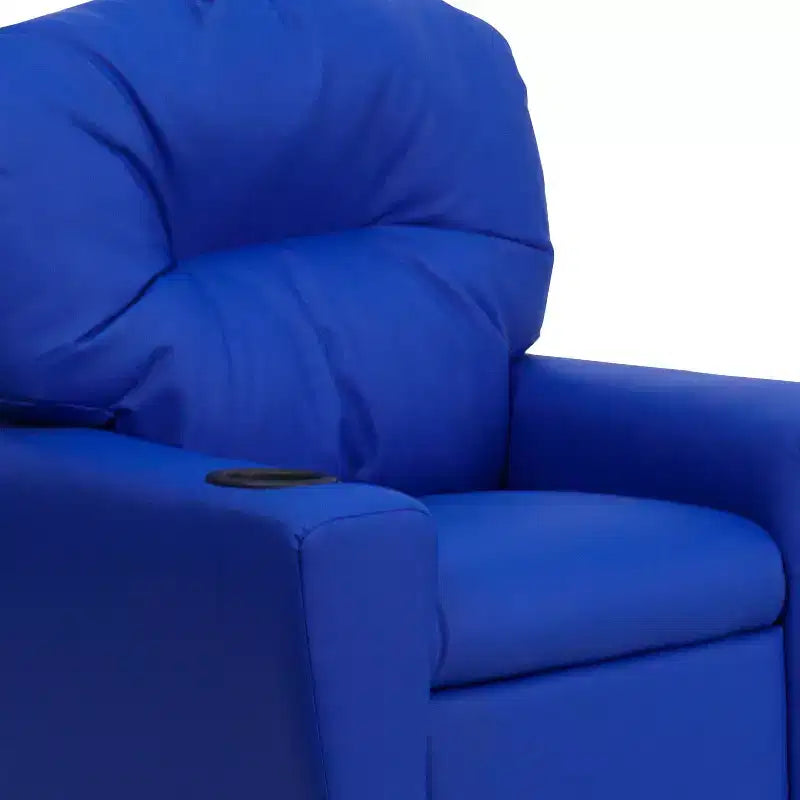 Flash Furniture Contemporary Kids Recliner with Cup Holder