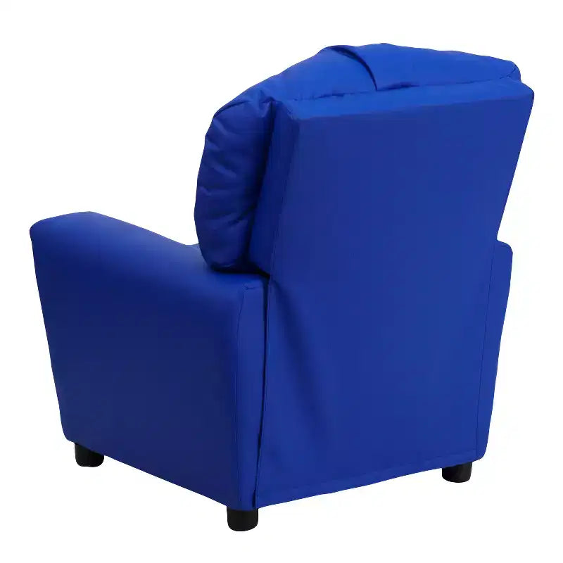 Flash Furniture Contemporary Kids Recliner with Cup Holder