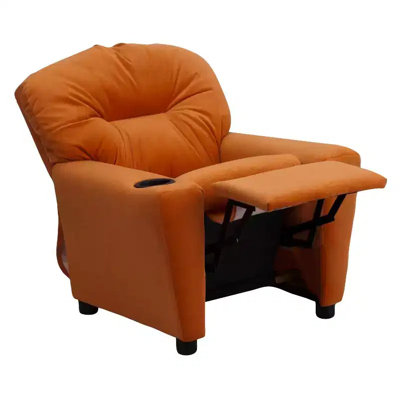 Flash Furniture Contemporary Kids Recliner with Cup Holder
