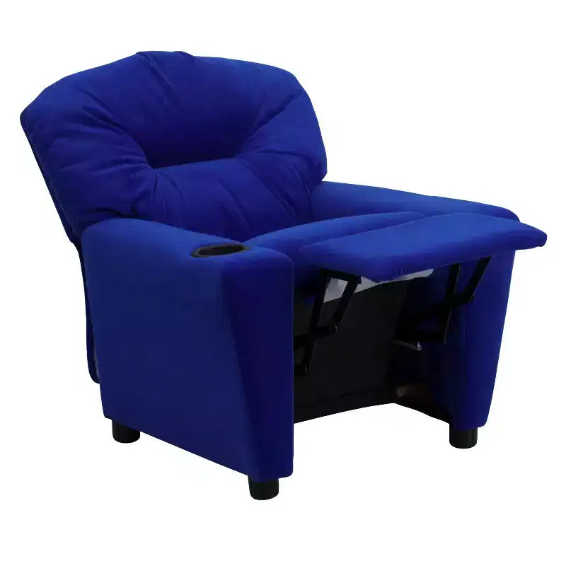 Flash Furniture Contemporary Kids Recliner with Cup Holder