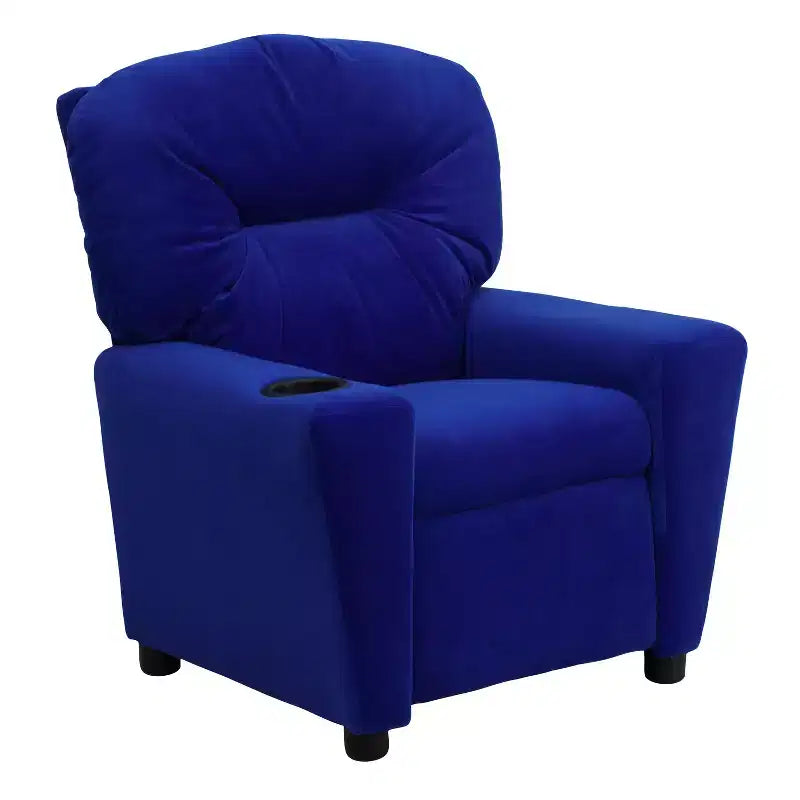 Flash Furniture Contemporary Kids Recliner with Cup Holder
