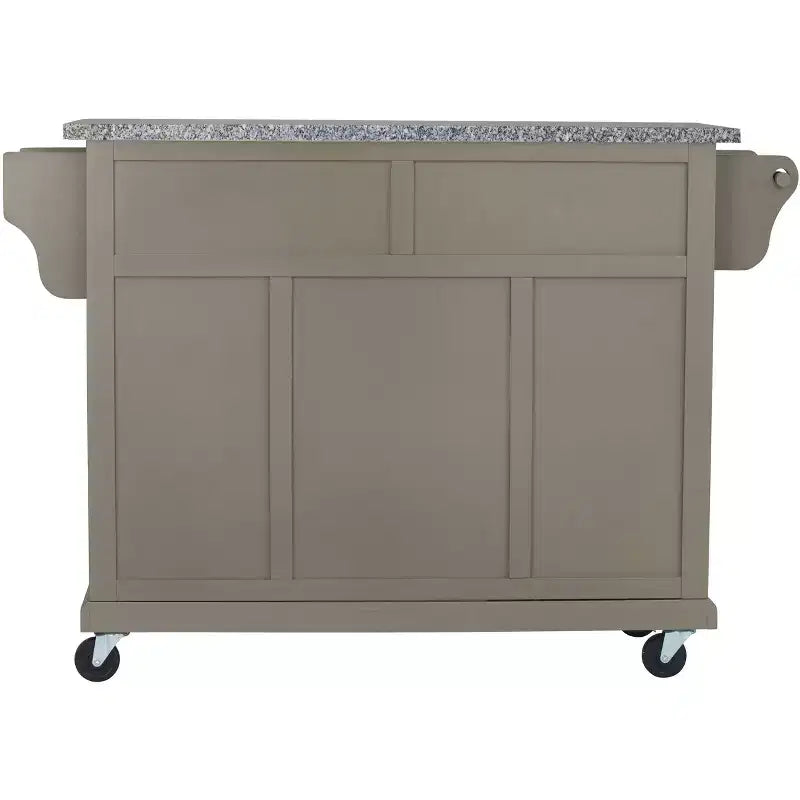 Glenwillow Home Kitchen Cart with Locking Casters