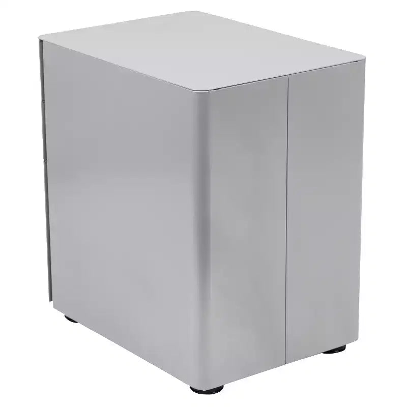 Emma and Oliver Modern 3-Drawer Mobile Locking Filing Cabinet Storage Organizer
