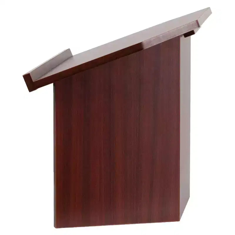 Emma and Oliver Foldable Tabletop Lectern in Mahogany