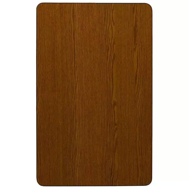Emma and Oliver 30x72 Rectangle HP Laminate Adjustable Preschool Activity Table