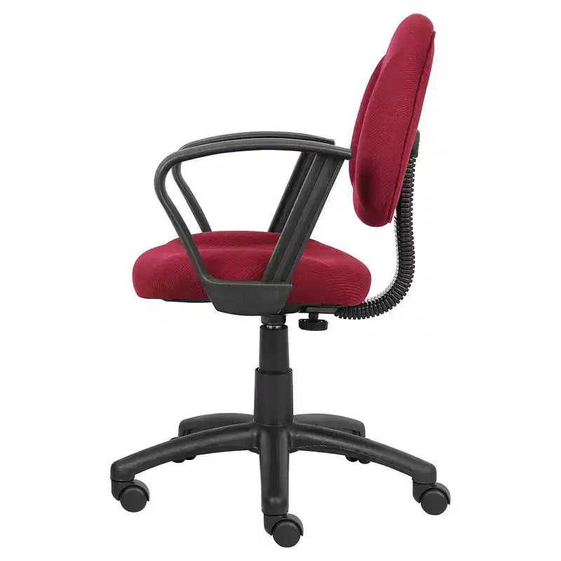 Deluxe Posture Chair with Loop Arms - Boss Office Products