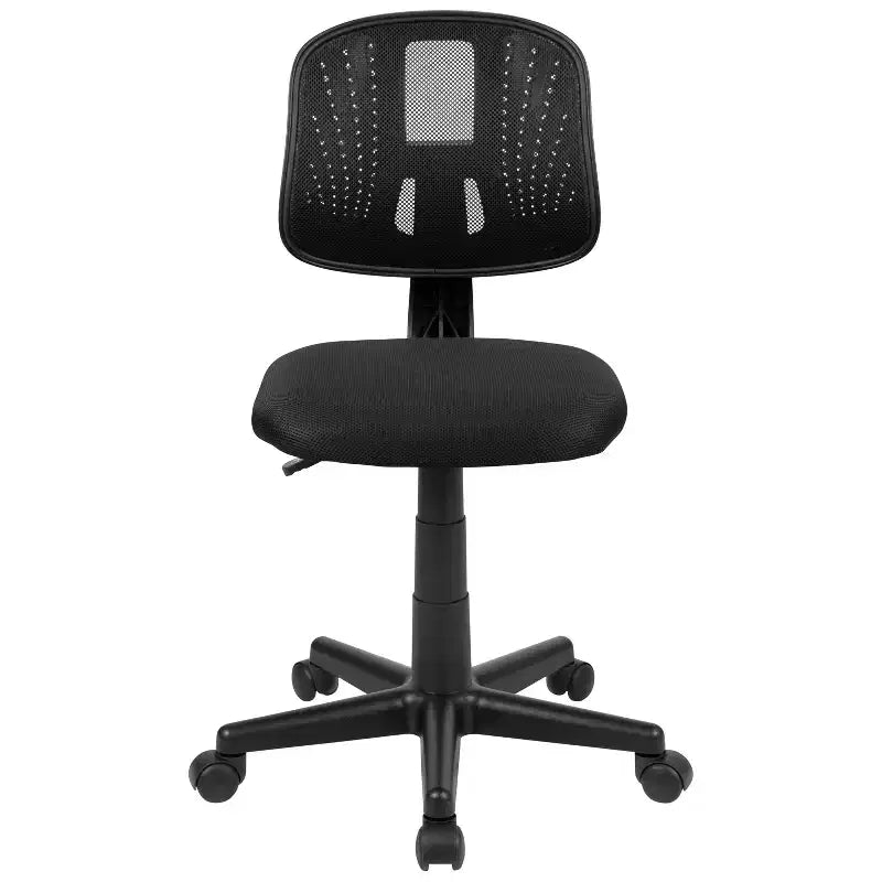 Emma and Oliver Mid-Back Mesh Swivel Task Office Chair with Pivot Back