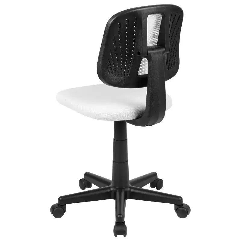 Emma and Oliver Mid-Back Mesh Swivel Task Office Chair with Pivot Back