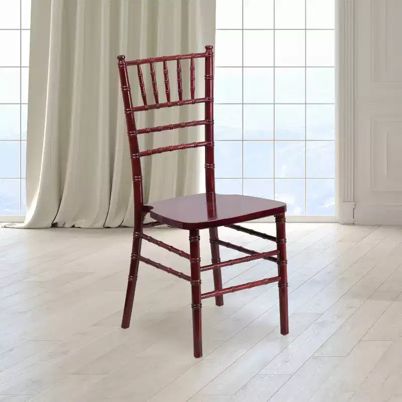 Emma and Oliver Wedding & Event Wood Chiavari Dining Chair