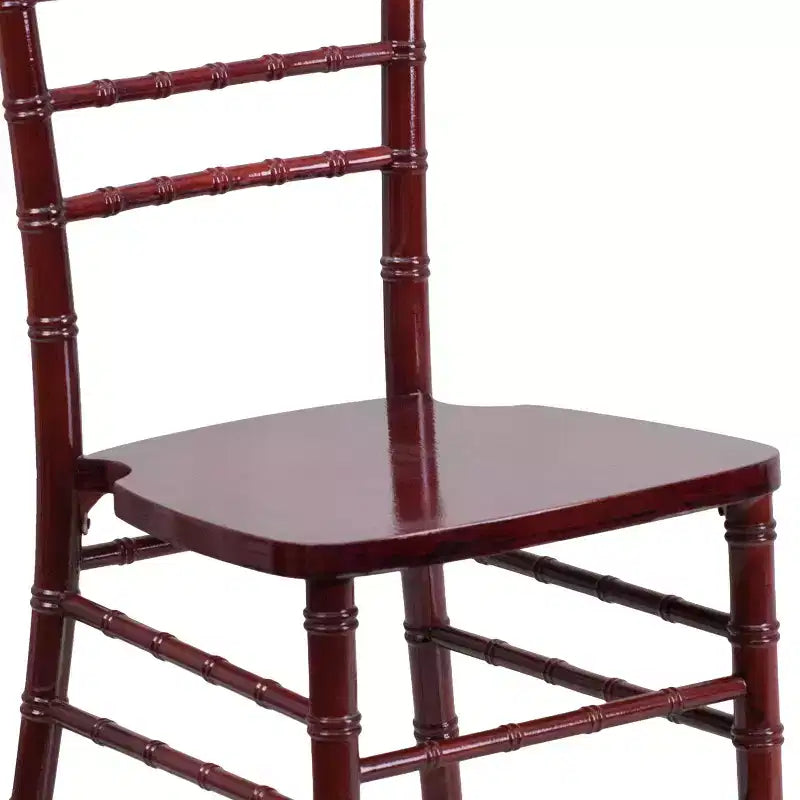 Emma and Oliver Wedding & Event Wood Chiavari Dining Chair