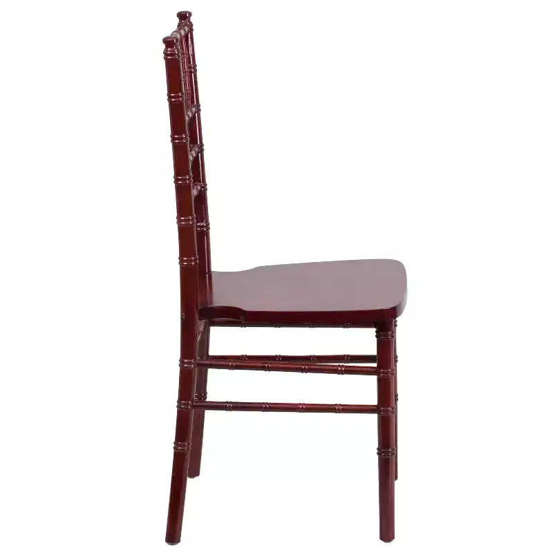 Emma and Oliver Wedding & Event Wood Chiavari Dining Chair
