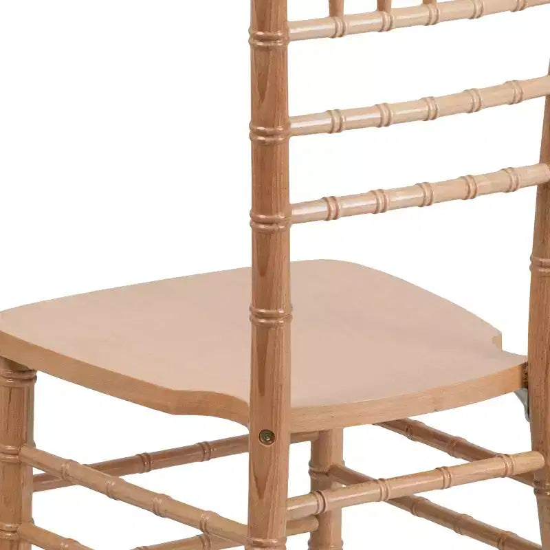 Emma and Oliver Wedding & Event Wood Chiavari Dining Chair