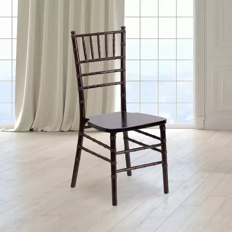 Emma and Oliver Wedding & Event Wood Chiavari Dining Chair