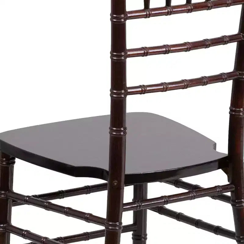 Emma and Oliver Wedding & Event Wood Chiavari Dining Chair